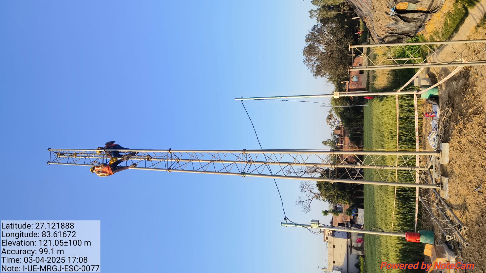 MTR Site – Ground Installation, Structure Mounting & Electrical Commissioning